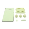 Accessory kit for Strat - 1 spring cover, 3 p/up covers, 1 vol & 2 tone knobs, 1 switch tip, 1 trem arm tip