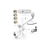 Wiring kit for Epiphone LP - Switchcraft switch & jack, 4 CTS pots, wire, caps, diagram