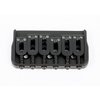 Hipshot non-tremolo bridge w rounded steel saddles 2-1/16 inch (52.4mm) string spacing
