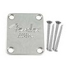 Neck plate - Corona - Am Fender bass w screws - Genuine Fender