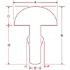 Fretwire - small  - 2.10 x 1.00 mm - nickel silver