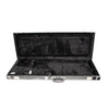 Guitar case - black hardshell  - G & G - vintage style - black interior