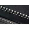 Guitar case - black hardshell  - G & G - vintage style - black interior
