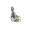Dual 25K blend/balance audio (log) taper pot w centre detent