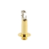 1/4 inch end pin jack - stereo - flange mount w 3 exterior screw holes