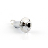 1/4 inch end pin jack - stereo - flange mount w 3 exterior screw holes