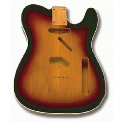 Replacement body for Tele - finished - edge binding