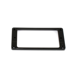Humbucking pickup ring- slanted - flat underside - plastic