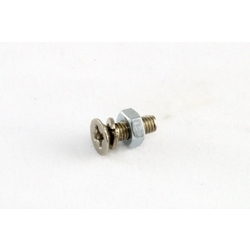 Les Paul bracket screws w nut and washer