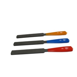 Fret crowning file set - 3 double edged files