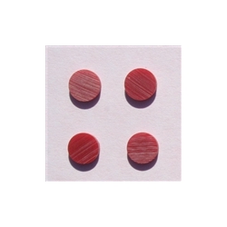 Reconstituted fingerboard inlay dots - 1/4 inch (6.35mm)