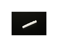 Resonant plastic slotted nuts - for 5-string bass  - 43 x 3 x 5 mm