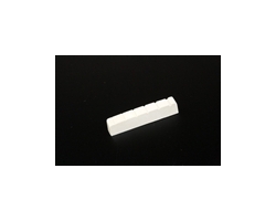 Resonant plastic slotted nuts - for steel string guitars - 45 x 7 x 6 mm