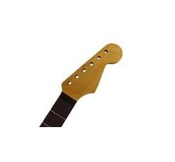 Replacement neck for Strat&reg; rosewood board, 21 tall frets, 10 inch radius, satin aged-look finish