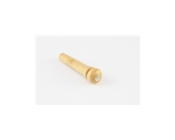 Bridge pin set - boxwood (resembles maple) with mother of pearl dots - slotted