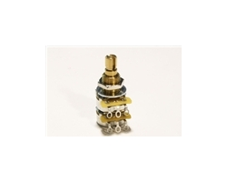 500K CTS blend/balance audio taper pot, with centre detent, with hardware