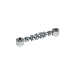 Space control bridge for Gretsch&reg;, fits wooden base, 2-29/32 post spacing