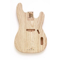 Replacement body for Tele Bass - no finish - Swamp ash