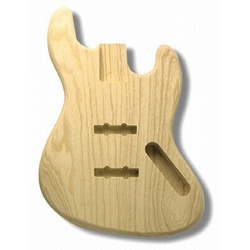 Replacement body for J Bass - no finish - Swamp ash