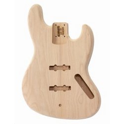 Replacement body for J Bass - no finish - Alder