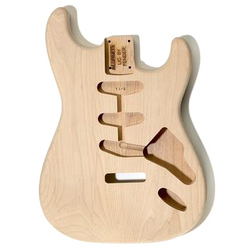 Replacement body for Strat  - no finish - Alder