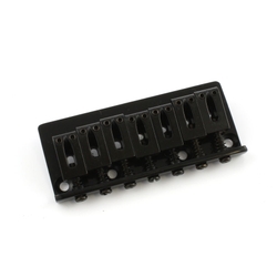 7-string non-tremolo guitar bridge  steel saddles
