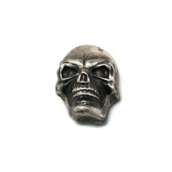 Skull knob push-on fits split shaft pot