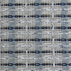 Grill cloth - Fender style - blue/white/silver - 36" wide (per yard)