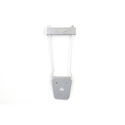 Trapeze tailpiece w larger 4-hole plate  for thick bodies  5-1/2 inch long