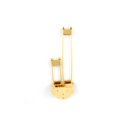 Frequensator style split trapeze tailpiece