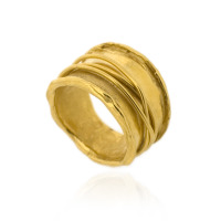 B-R02gp Paper Ring, Gold