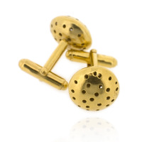 T-C02 Telegraf cufflinks diameter 16 mm, all GP