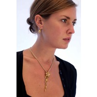 B-E01 Gold-Plated Gumnut hooks