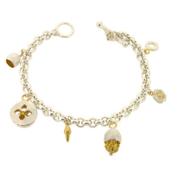 B-B02 6-Charm bracelet