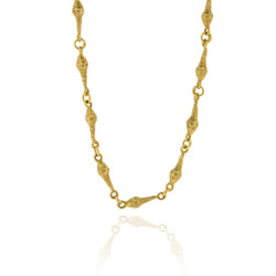 B-N33 Eucalyptus seed necklace