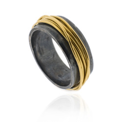 B-R03oxi Oxidised Wrapped Ring