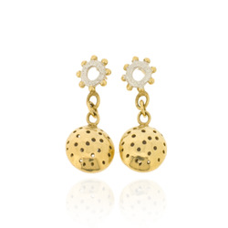 T-E21 Wheel Studs with Gold-Plated Large Charms