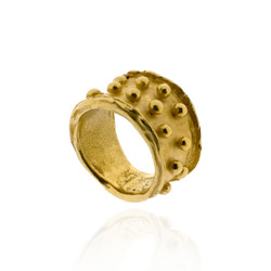 N-R03 Fully Gold-Plated Bobble Ring