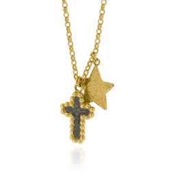 N-N04 GP Fine Belcher with GP Hammered Star & Oxi & GP Bobble Cross