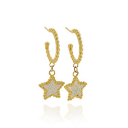 N-E53 GP Bobble Hoop with Silver & GP Bobble Star