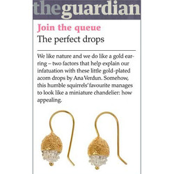 B-E01 Gold-Plated Gumnut hooks