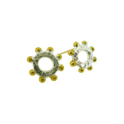 N-E03 Silver & Gold Wheel Studs