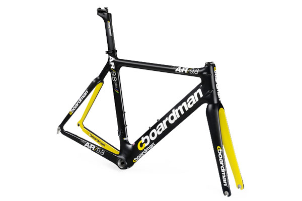 Boardman Elite Air Road 9.8 Frame, Fork Seatpost and Headset