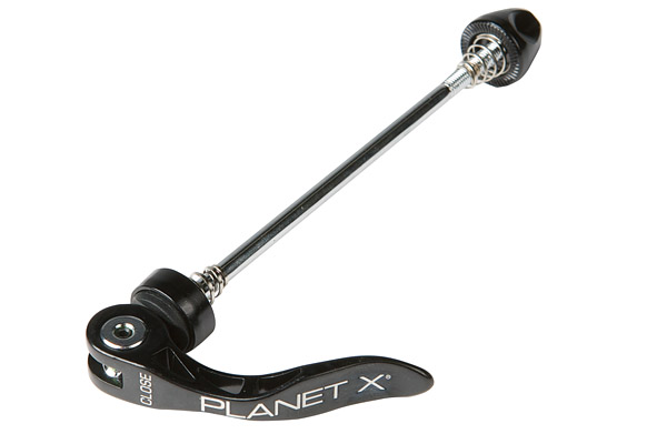 Planet X Ti Quick Release Skewer with Alloy Handle - Front