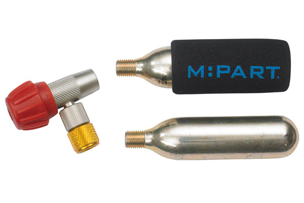 M Part Mini CO2 Pump inc 2 x CO2 Cartridges