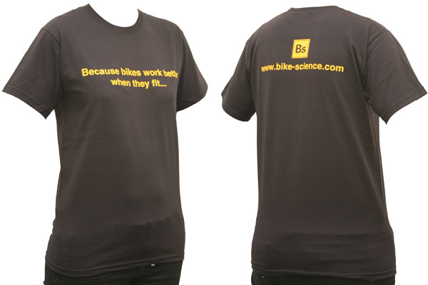Bike Science "Because Bikes Work Better" T Shirt