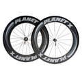 Planet X Pro Carbon Tubular NEW LOGO 82/101 Wheels (Pair) - Shimano