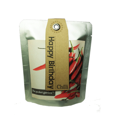 Happy Birthday Chilli -  Pocket Garden