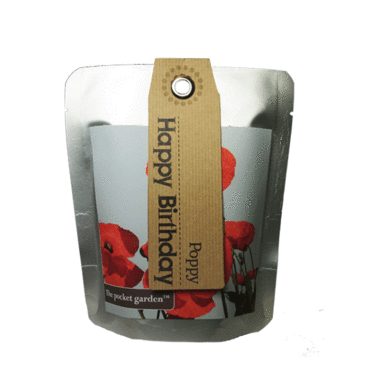 Happy Birthday Poppy -  Pocket Garden