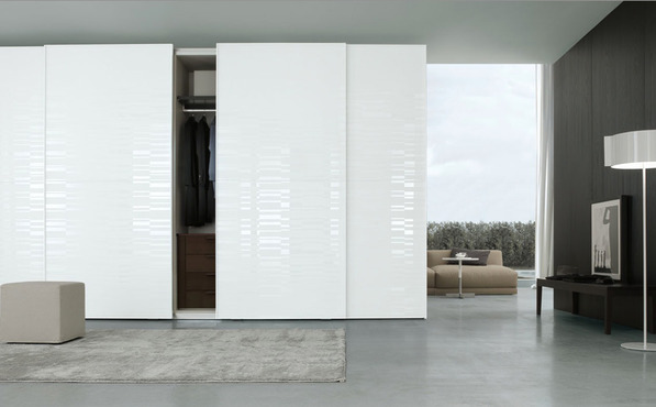 Screen four door sliding wardrobes